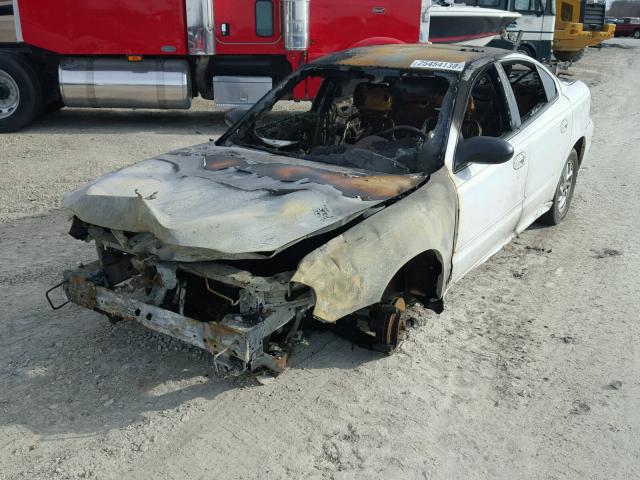 1G2NF52E44C223418 - 2004 PONTIAC GRAND AM S WHITE photo 2