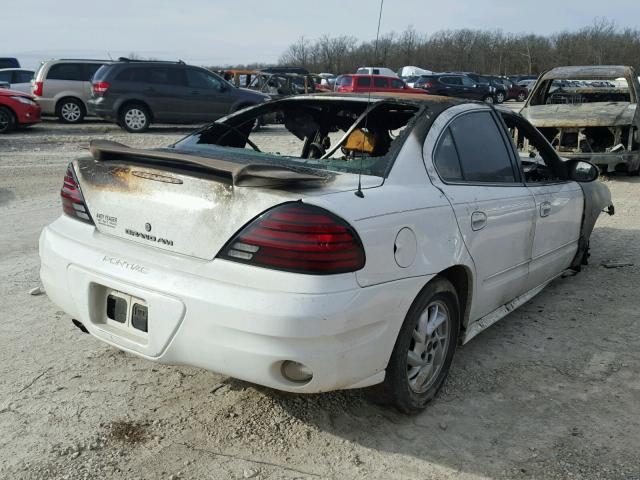 1G2NF52E44C223418 - 2004 PONTIAC GRAND AM S WHITE photo 4