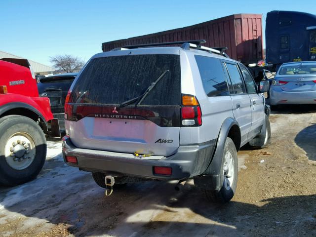 JA4MT31R54J007575 - 2004 MITSUBISHI MONTERO SP SILVER photo 4