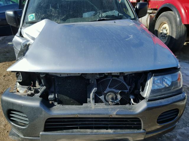 JA4MT31R54J007575 - 2004 MITSUBISHI MONTERO SP SILVER photo 7