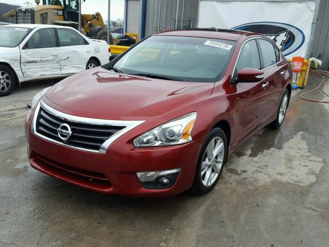 1N4AL3AP4EC161925 - 2014 NISSAN ALTIMA 2.5 MAROON photo 2