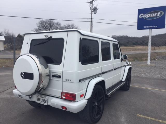 WDCYC7DF6GX255765 - 2016 MERCEDES-BENZ G 63 AMG WHITE photo 4