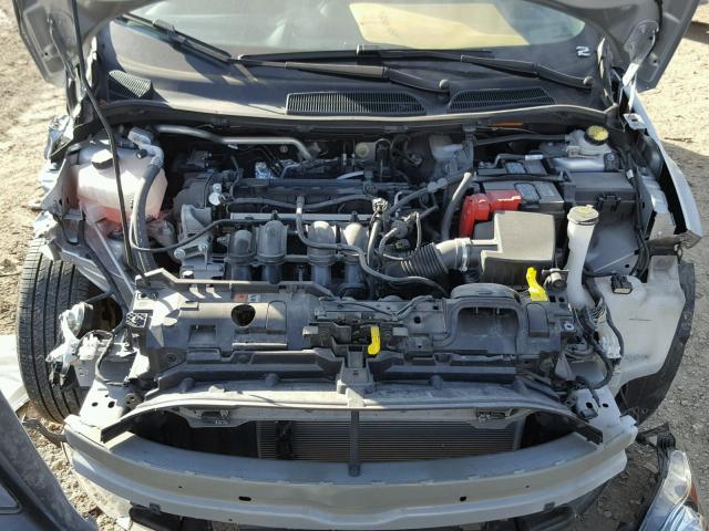 3FADP4TJ1GM172480 - 2016 FORD FIESTA S SILVER photo 7