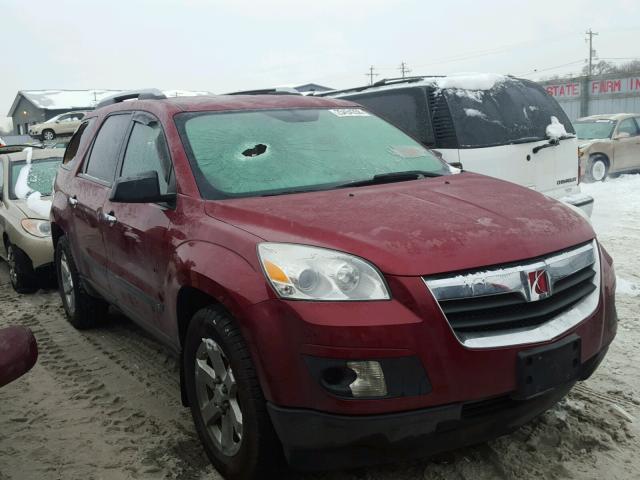 5GZER13748J292329 - 2008 SATURN OUTLOOK XE RED photo 1