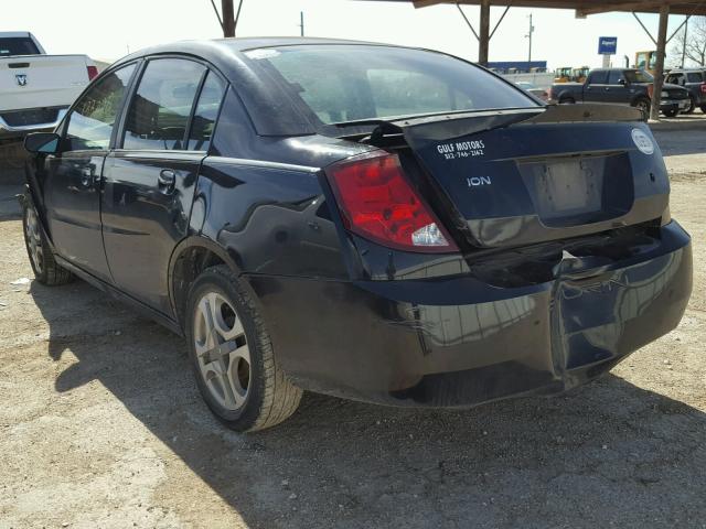 1G8AL52F84Z179829 - 2004 SATURN ION LEVEL BLACK photo 3