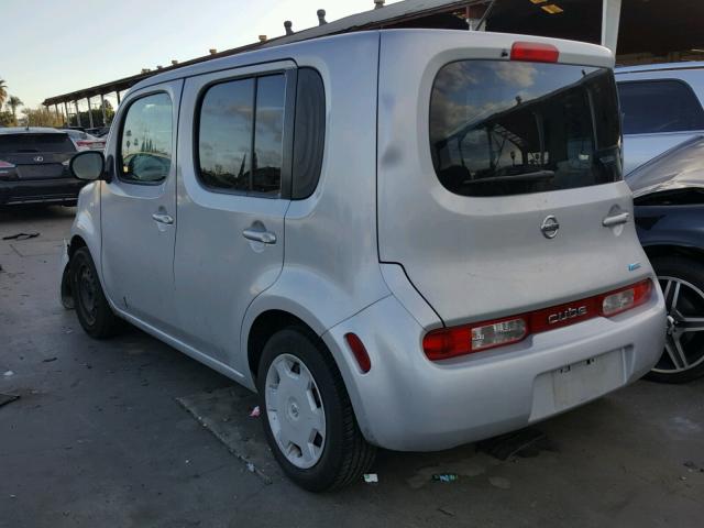 JN8AZ2KRXDT300476 - 2013 NISSAN CUBE S SILVER photo 3