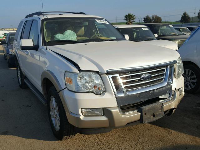 1FMEU7EE1AUA72029 - 2010 FORD EXPLORER E WHITE photo 1