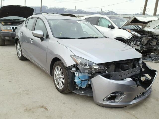 JM1BM1W78E1202884 - 2014 MAZDA 3 GRAND TO SILVER photo 1