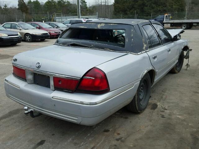 2MEFM74W1YX604481 - 2000 MERCURY GRAND MARQ SILVER photo 4