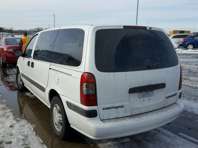 1GNDX03E33D302925 - 2003 CHEVROLET VENTURE WHITE photo 3