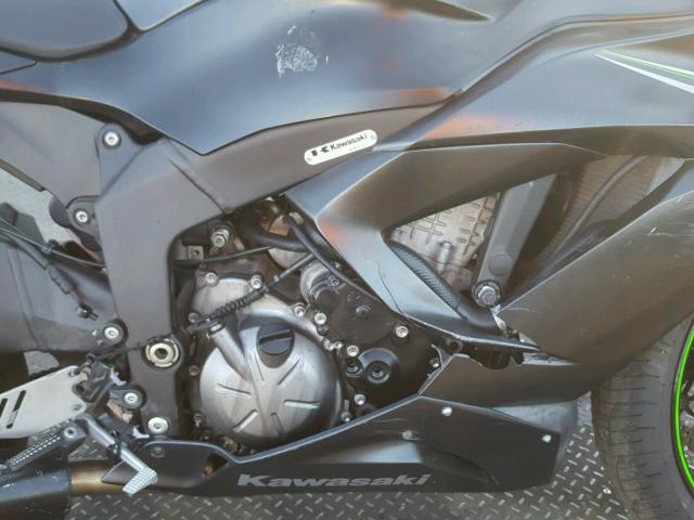 JKBZXJE11GA019726 - 2016 KAWASAKI ZX636 E GRAY photo 7