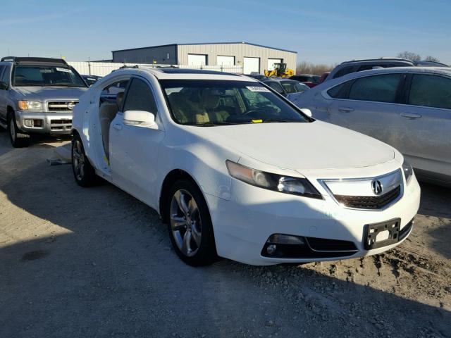 19UUA8F71CA013759 - 2012 ACURA TL WHITE photo 1