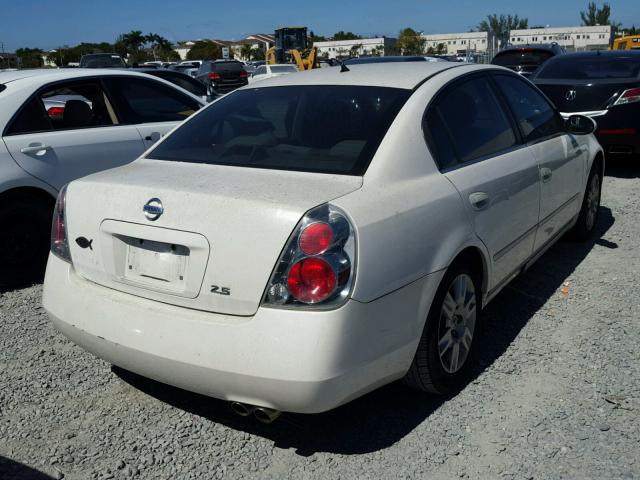 1N4AL11D76C119258 - 2006 NISSAN ALTIMA S WHITE photo 4