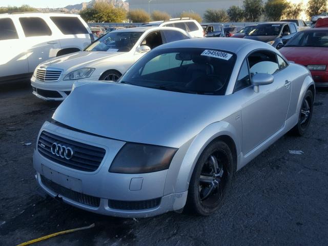 TRUUC28N2Y1018323 - 2000 AUDI TT QUATTRO SILVER photo 2