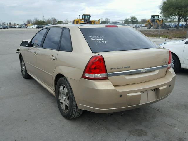 1G1ZU648X4F218375 - 2004 CHEVROLET MALIBU MAX GOLD photo 3