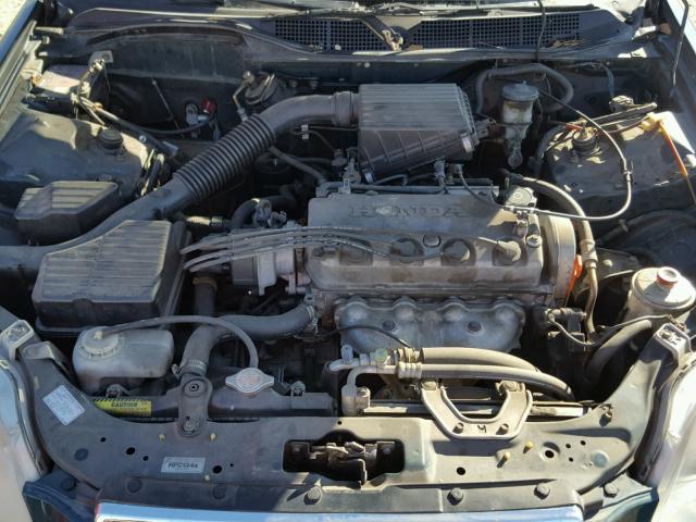 2HGEJ6628VH507456 - 1997 HONDA CIVIC DX GREEN photo 7