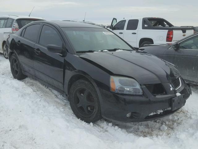 4A3AB76S84E133739 - 2004 MITSUBISHI GALANT GTS BLACK photo 1