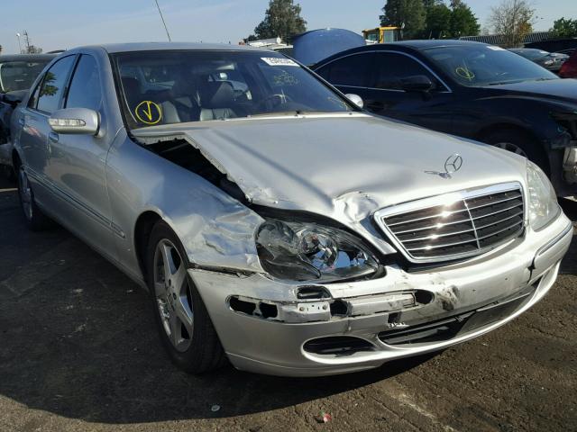 WDBNG70J54A392605 - 2004 MERCEDES-BENZ S 430 SILVER photo 1