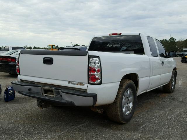 1GCEC19T45Z136876 - 2005 CHEVROLET SILVERADO WHITE photo 4