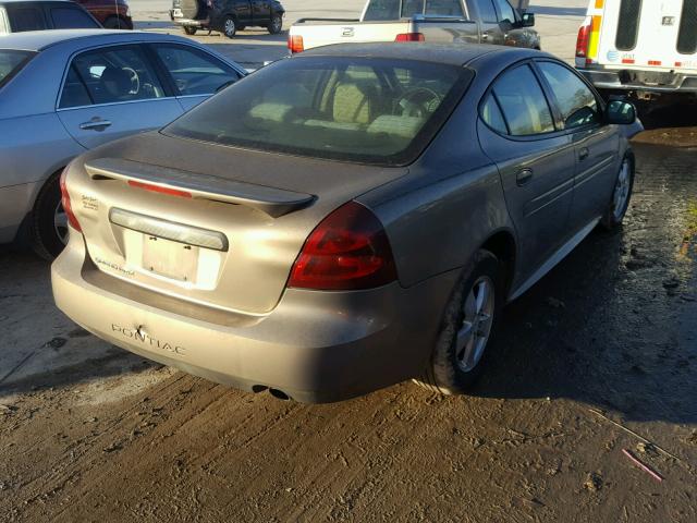 2G2WP552271168514 - 2007 PONTIAC GRAND PRIX Qəhvəyi foto 4