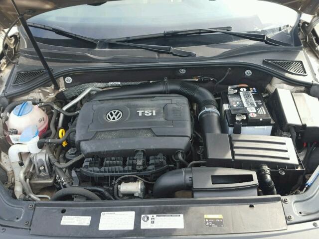 1VWAT7A32HC041640 - 2017 VOLKSWAGEN PASSAT S თაფლისფერი ფოტო 7