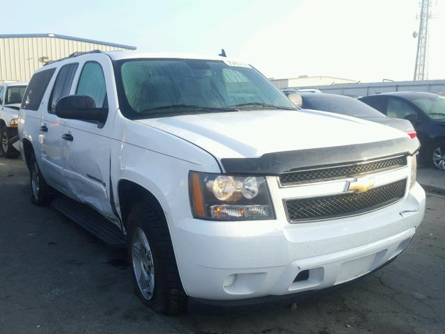 3GNFC16098G295838 - 2008 CHEVROLET SUBURBAN C WHITE photo 1