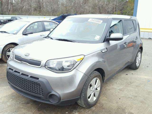 KNDJN2A26G7351384 - 2016 KIA SOUL CHARCOAL photo 2