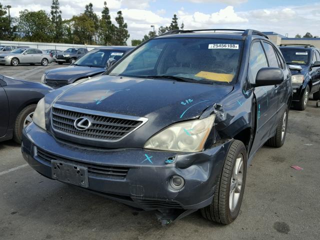 JTJHW31U860001391 - 2006 LEXUS RX 400 CHARCOAL photo 2