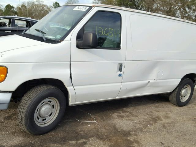 1FTRE14W04HA42821 - 2004 FORD ECONOLINE WHITE photo 9