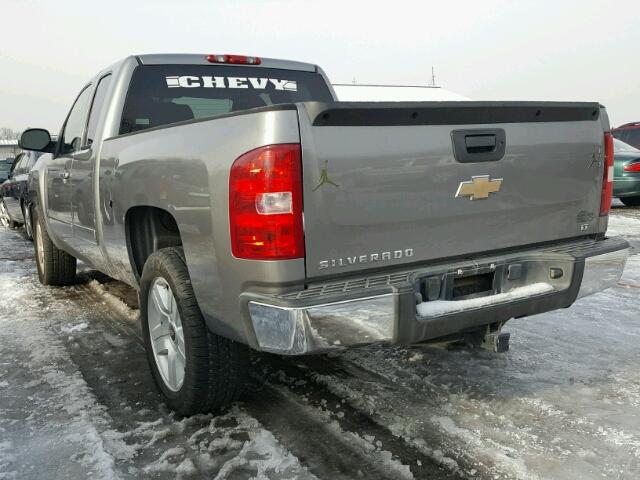 2GCEC19J581274745 - 2008 CHEVROLET SILVERADO TAN photo 3