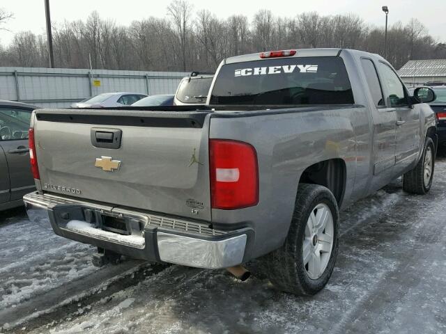 2GCEC19J581274745 - 2008 CHEVROLET SILVERADO TAN photo 4