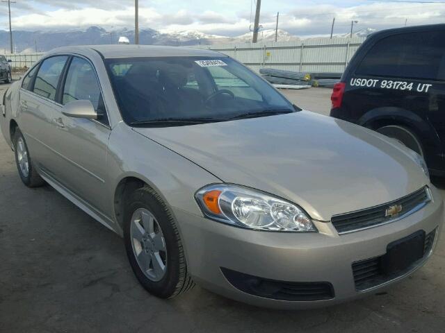 2G1WB5EK7A1164887 - 2010 CHEVROLET IMPALA LT TAN photo 1