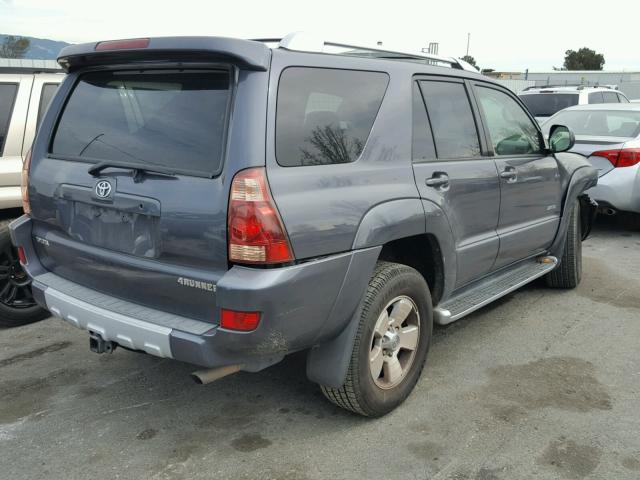 JTEZT17RX30004274 - 2003 TOYOTA 4RUNNER LI GRAY photo 4