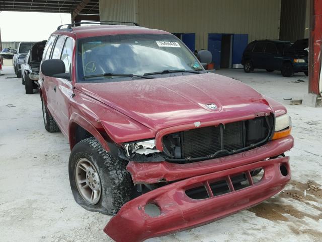 1B4HR28Y9XF702501 - 1999 DODGE DURANGO RED photo 1