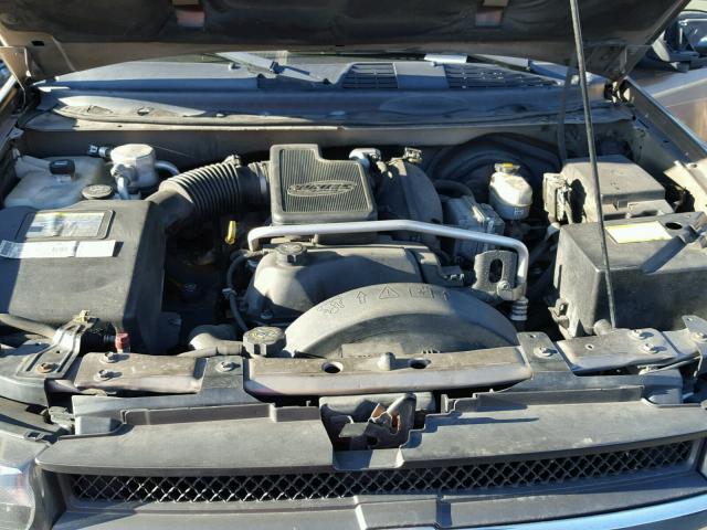 1GNDS13S232184839 - 2003 CHEVROLET TRAILBLAZE BROWN photo 7