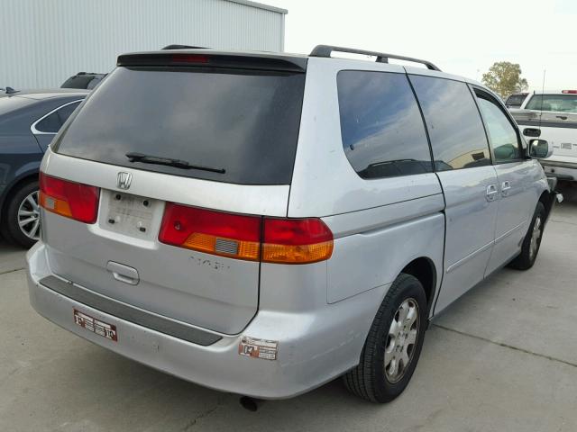 5FNRL18603B000583 - 2003 HONDA ODYSSEY EX SILVER photo 4