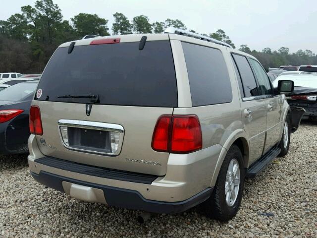 5LMFU27515LJ08301 - 2005 LINCOLN NAVIGATOR TAN photo 4