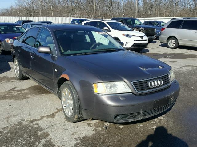 WAUEH64B01N153976 - 2001 AUDI A6 2.8 QUA GRAY photo 1