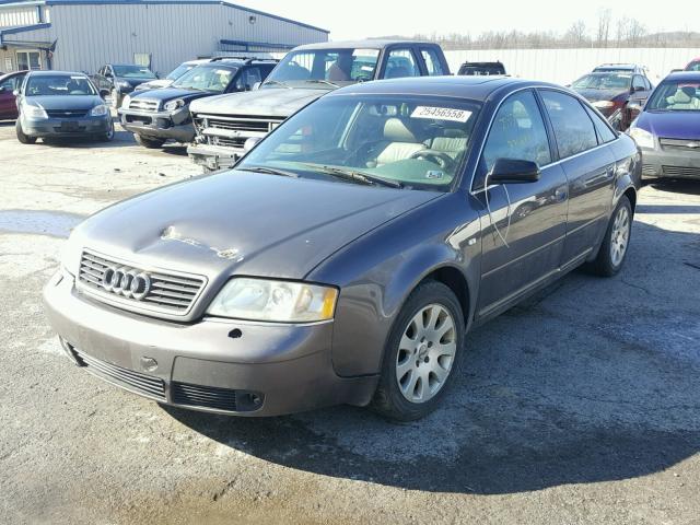 WAUEH64B01N153976 - 2001 AUDI A6 2.8 QUA GRAY photo 2