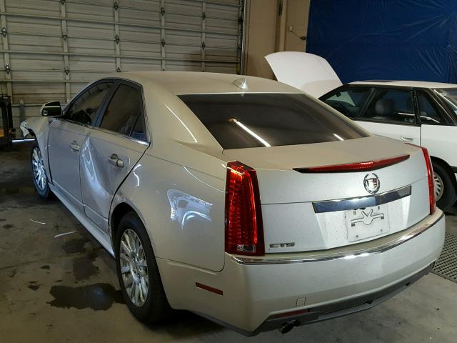 1G6DF5E55D0172275 - 2013 CADILLAC CTS LUXURY GOLD photo 3