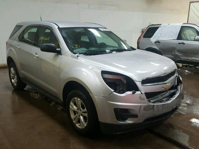 2GNALBEC6B1330508 - 2011 CHEVROLET EQUINOX LS SILVER photo 1