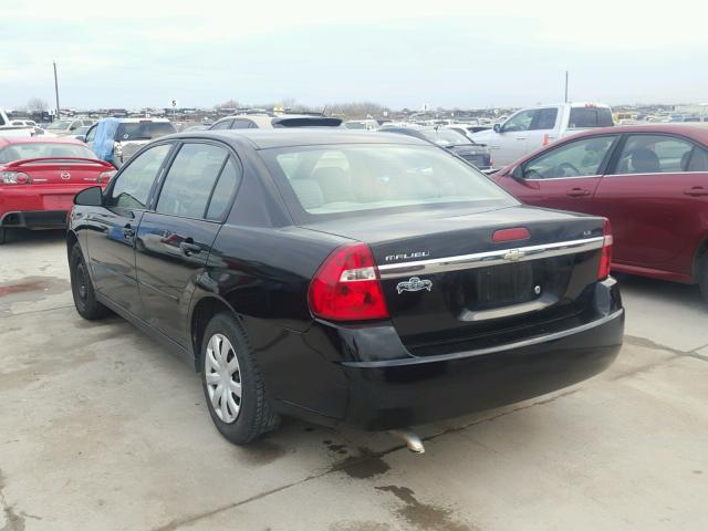 1G1ZS58F37F149218 - 2007 CHEVROLET MALIBU LS შავი ფოტო 3
