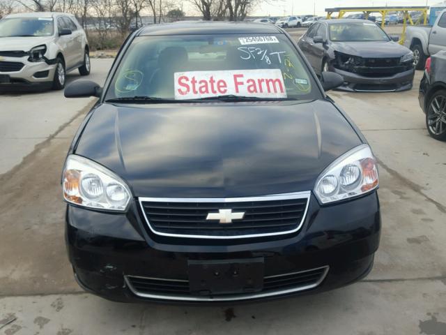 1G1ZS58F37F149218 - 2007 CHEVROLET MALIBU LS შავი ფოტო 9