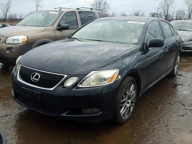 JTHCE96S470005450 - 2007 LEXUS GS 350 BLACK photo 2