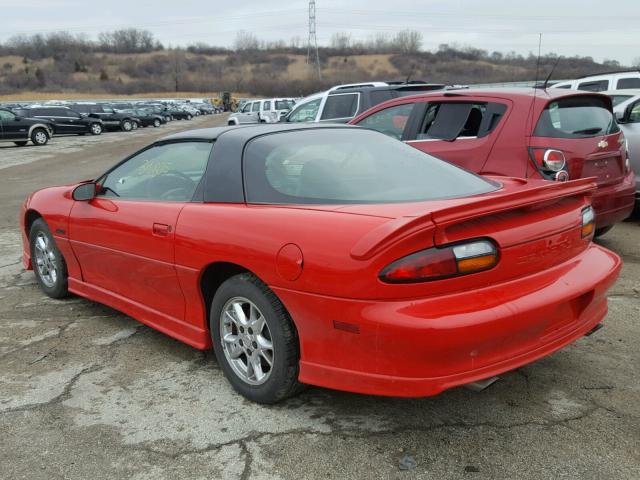 2G1FP22G722116107 - 2002 CHEVROLET CAMARO Z28 RED photo 3