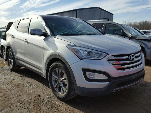 5XYZU3LB3EG125151 - 2014 HYUNDAI SANTA FE S SILVER photo 1