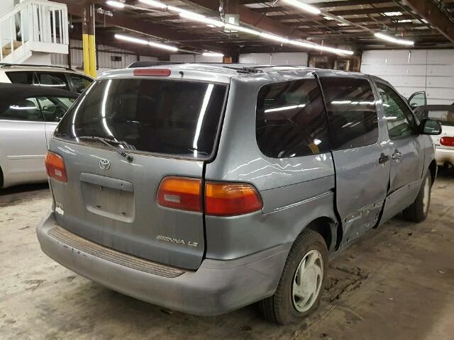 4T3ZF13C1YU314765 - 2000 TOYOTA SIENNA LE GRAY photo 4