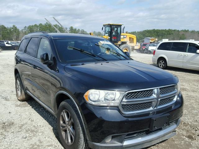 1C4RDHDG9CC112963 - 2012 DODGE DURANGO CR BLACK photo 1