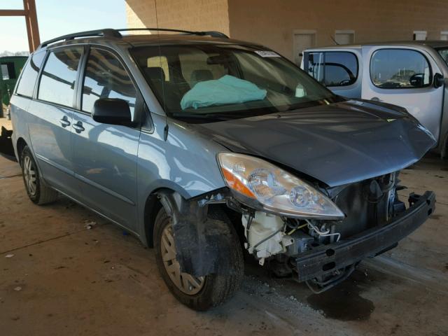 5TDZK23C37S083823 - 2007 TOYOTA SIENNA CE BLUE photo 1