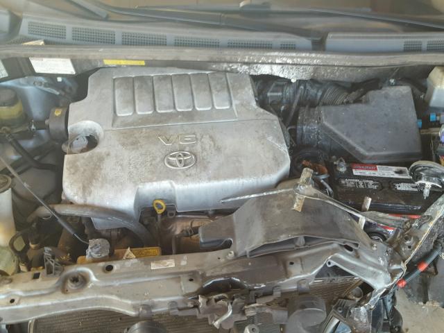 5TDZK23C37S083823 - 2007 TOYOTA SIENNA CE BLUE photo 7